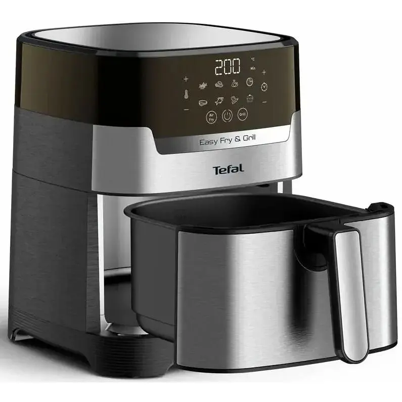 Мультипіч Tefal EasyFry&Grill Precision 1550 Вт сіра (EY505D15) - фото 2
