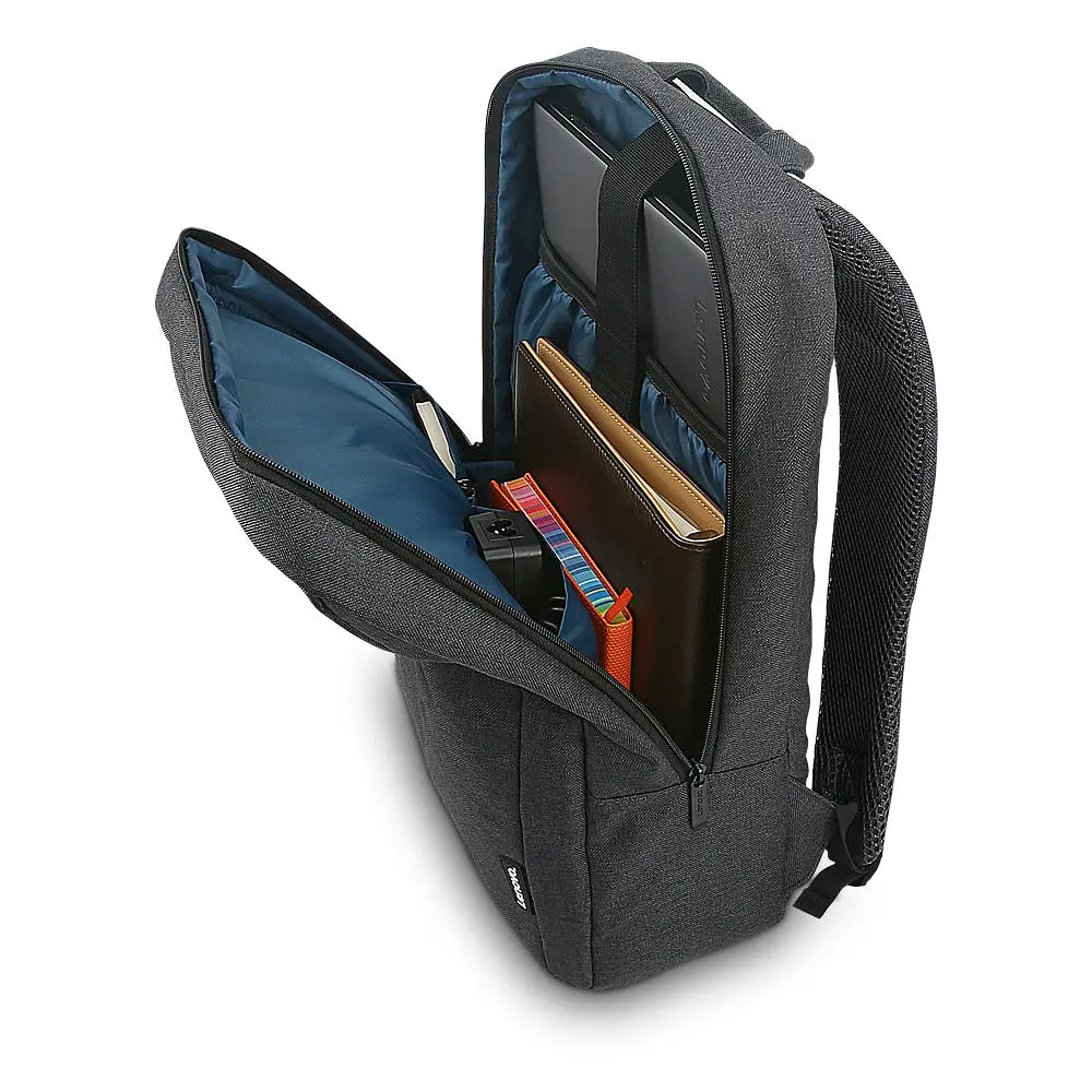Рюкзак для ноутбука 15.6` Lenovo Casual B210, Black, полиэстер, 330х490х40 мм (GX40Q17225) - фото 5