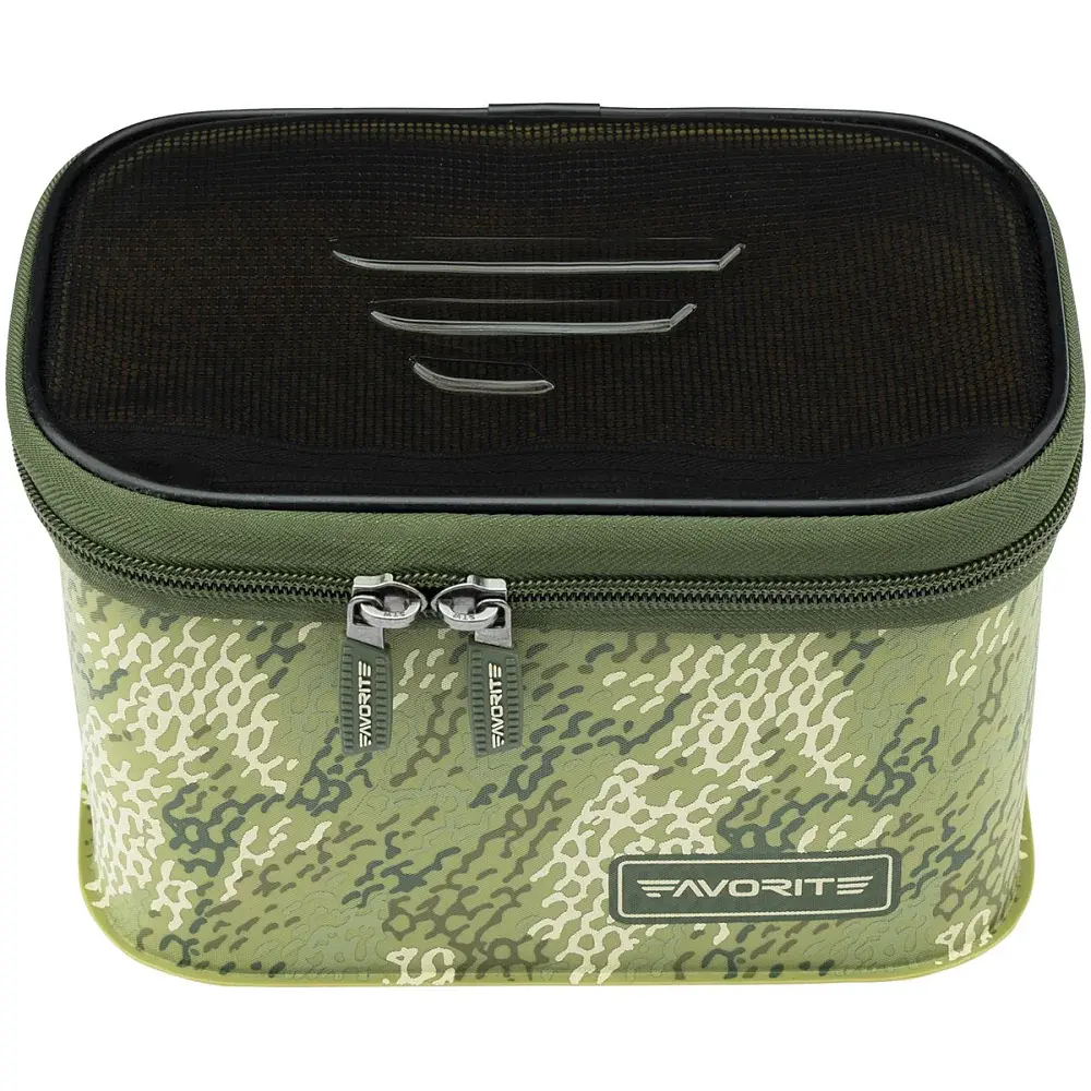 Коробка Favorite Eva Tackle Box TCLB-M 200x150x120mm Khaki - фото 2