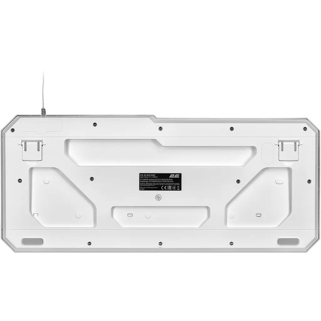 Клавиатура игровая 2E Gaming KG315 с подсветкой white (2E-KG315UWT) - фото 5
