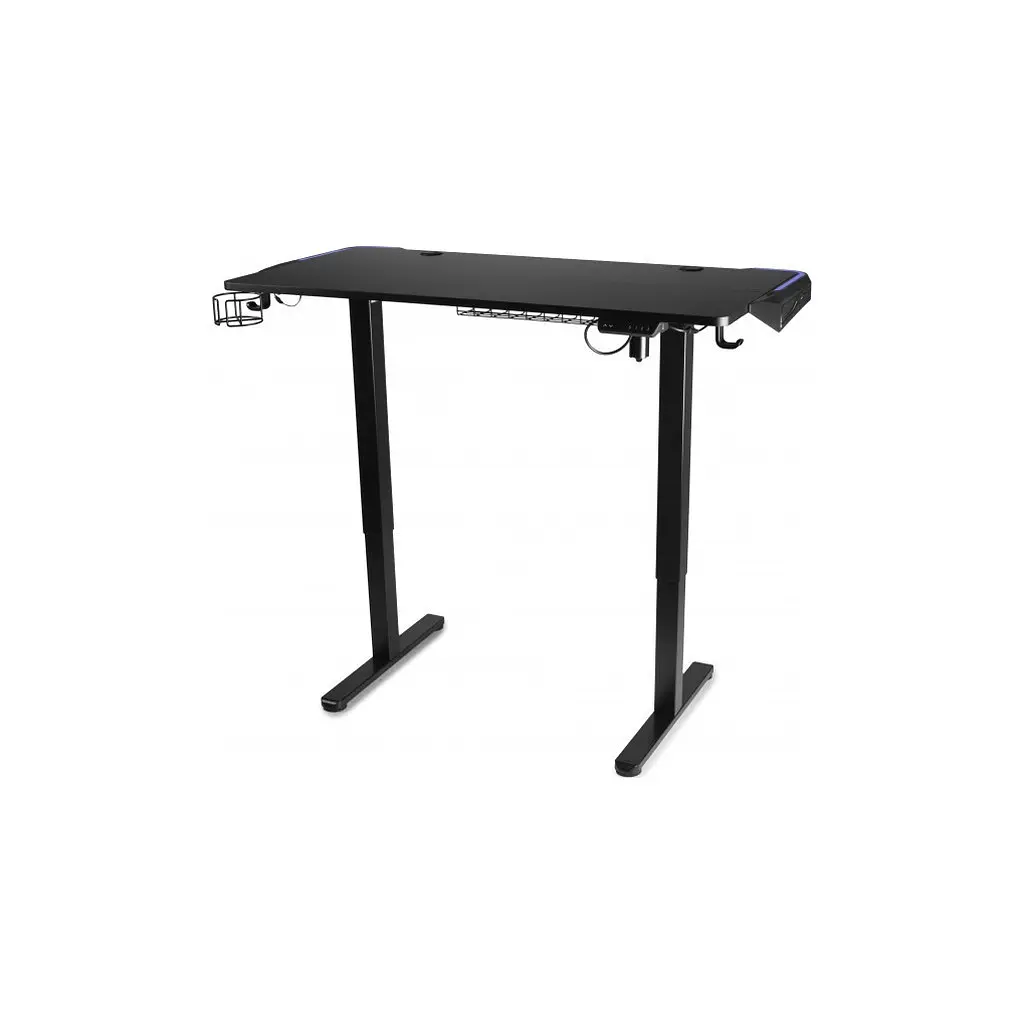 Комп'ютерний стіл Barsky StandUp Game black RGB-LED 1200*600 (BST-01led) - фото 3