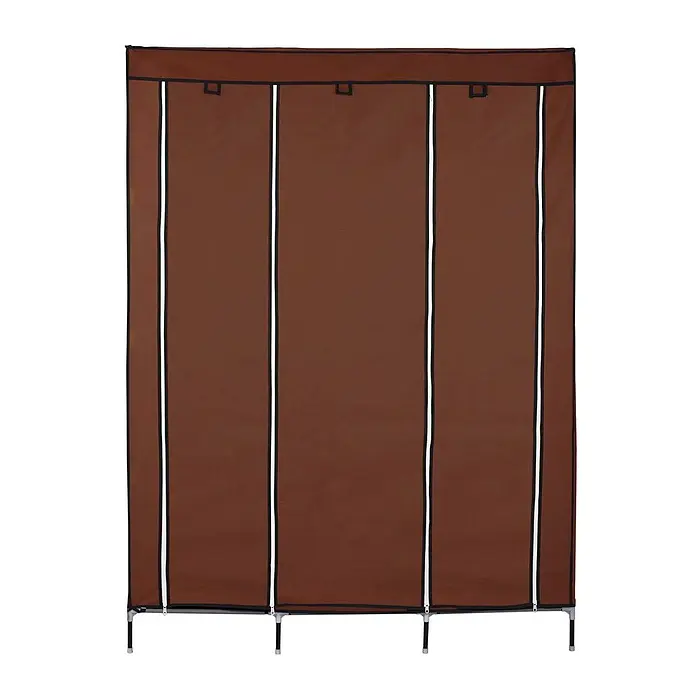 Тканинна шафа для речей YT41593, 130х45х175см, Red Wine, Box - фото 4