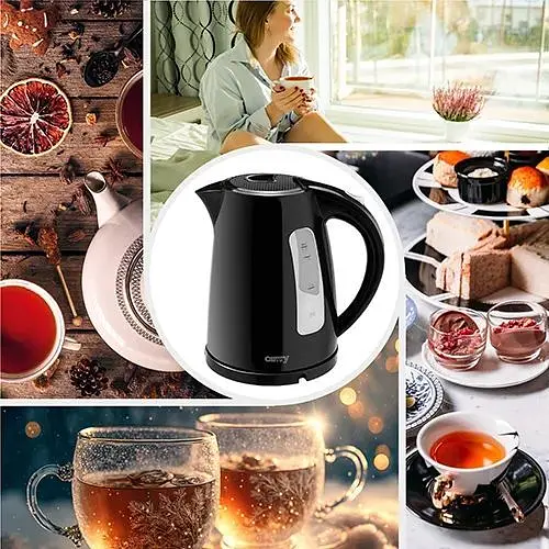 Электрический чайник Camry CR 1255 с индикатором уровня воды 1.7 л черный - фото 10