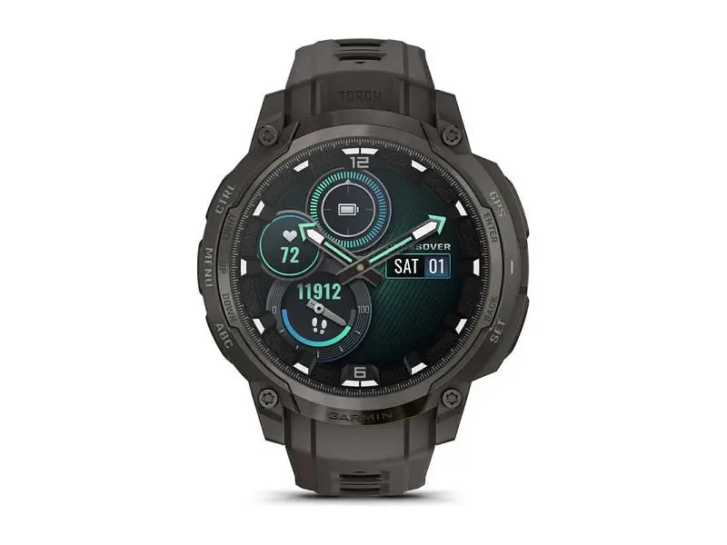 Смарт-годинник Garmin Instinct Crossover AMOLED Charcoal (010-03398-00) - фото 12