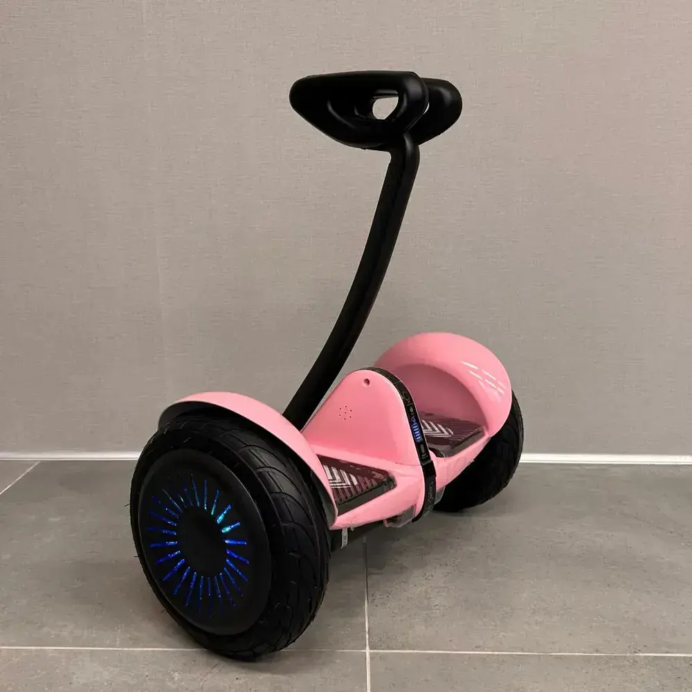 Сігвей міні Ninebot MiniRobot 54V Premium та LED колеса Mini Карамель Рожевий - фото 2