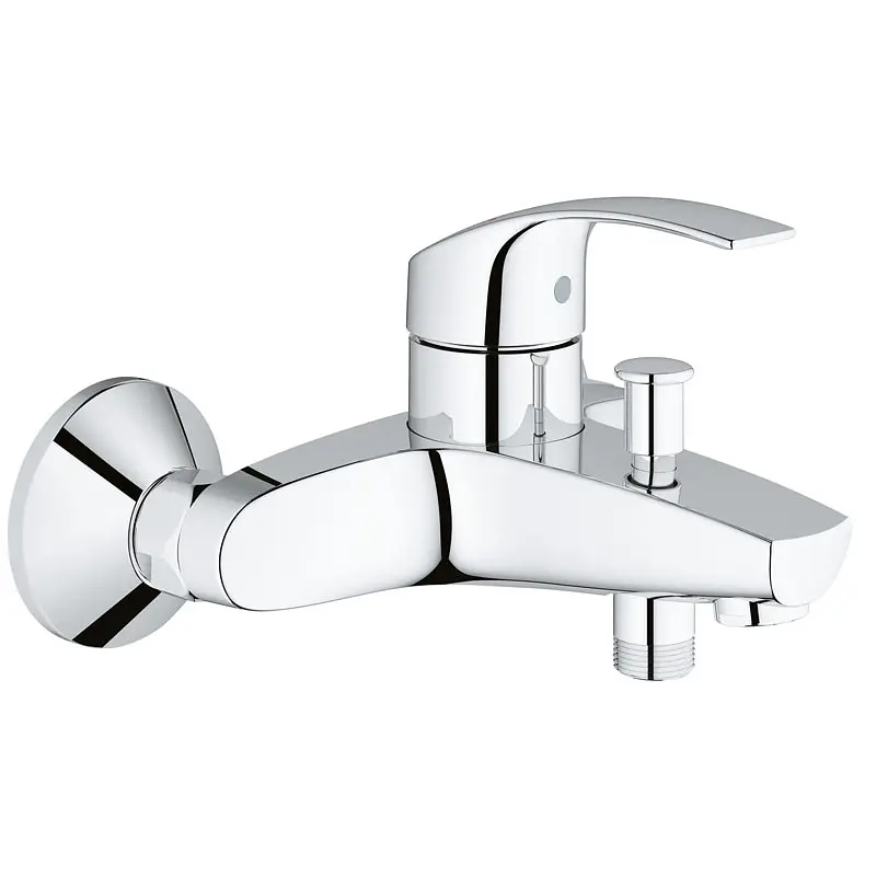 Змішувач для ванни Grohe EuroSmart одноважільний Хром 30412 - фото 4