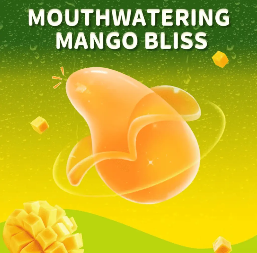Желейні цукерки Amos Peelerz Gummy Mango 170г - фото 4
