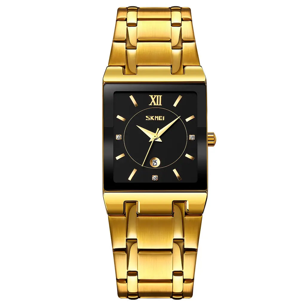 Чоловічий наручний годинник 9263GDBK Gold-Black Skmei acs0029836