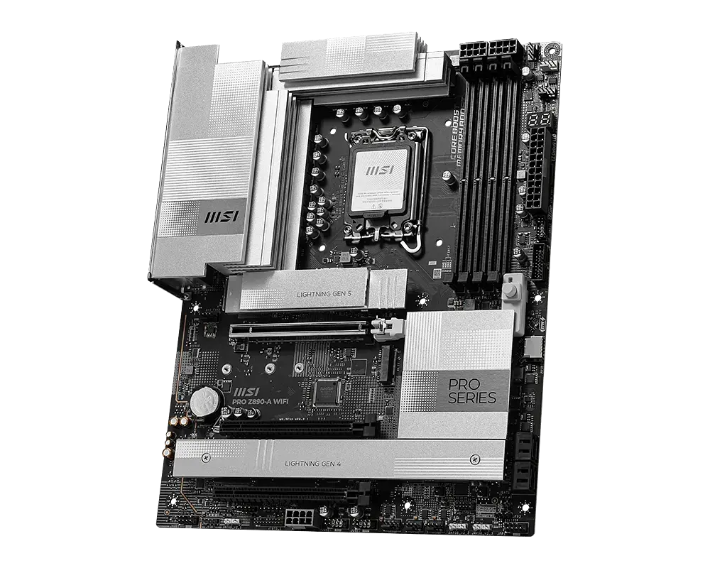 Материнська плата MSI Z890-A Pro Wi-Fi LGA 1851 (PRO Z890-A WIFI) Б/В - фото 2