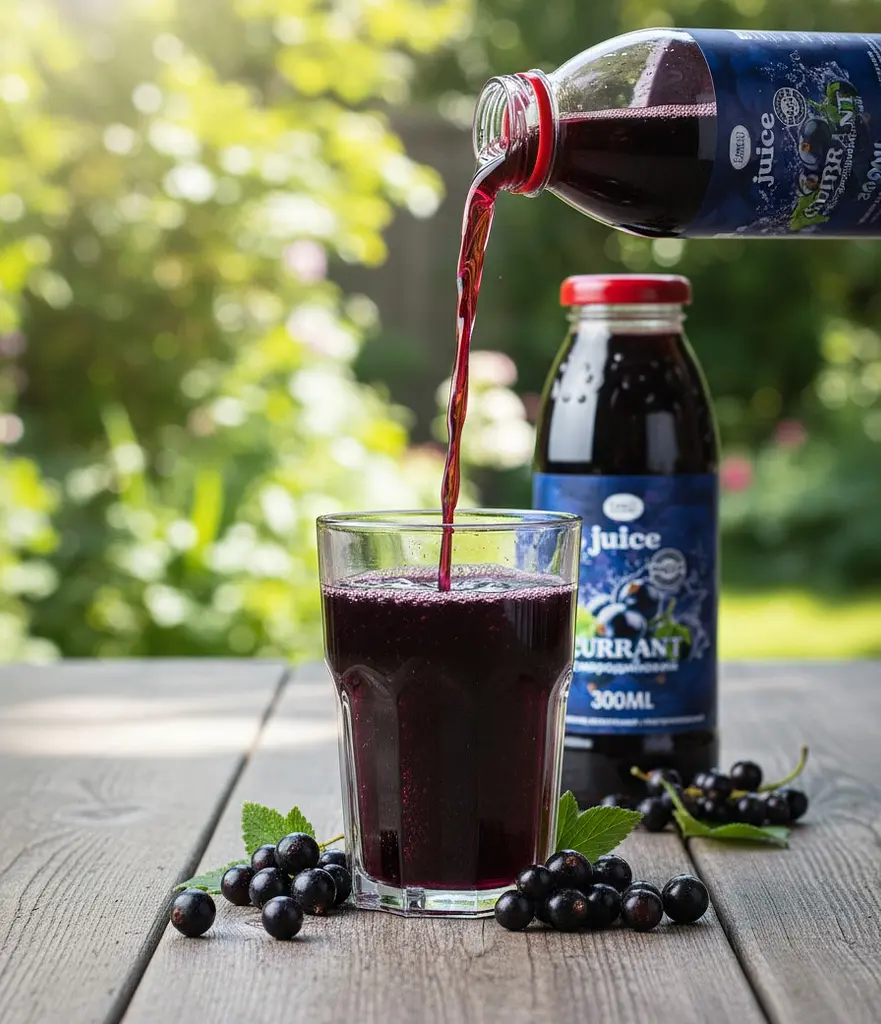 Сік Смородиновий 0,300 мл. 12 шт. в упаковці - фото 3