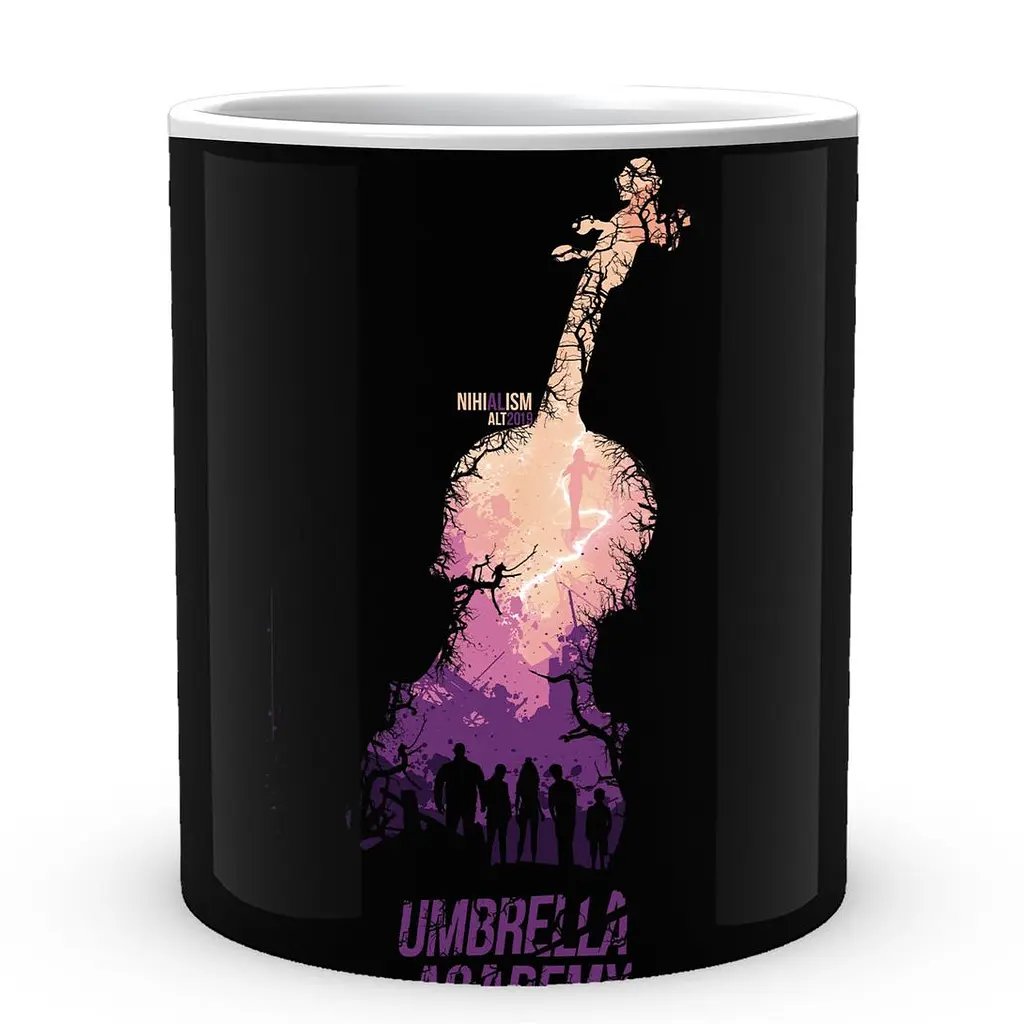 Кухоль GeekLand The Umbrella Academy Академія Амбрелла UA 02.21 330 мл білий - фото 2