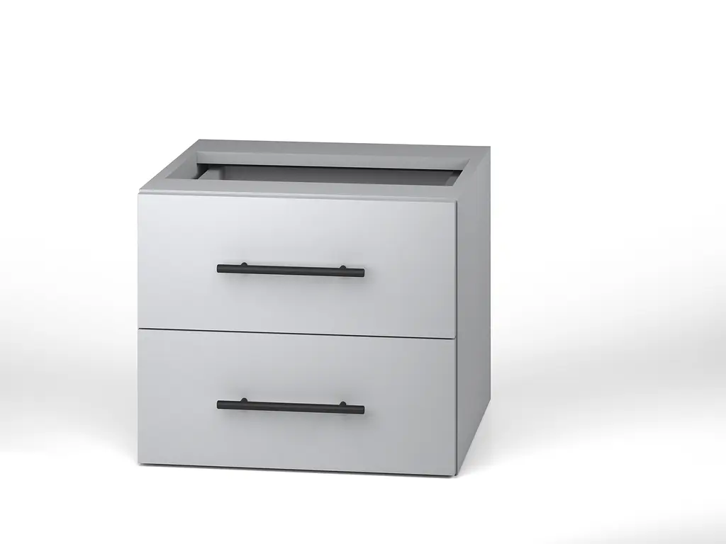 Тумба підвісна ОП-402 Orange-Line 402х400х342 Сіра мишка - фото 2