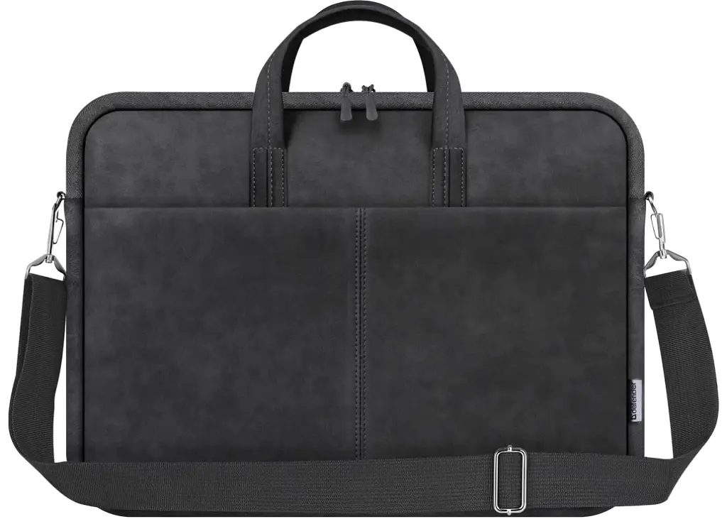Сумка для ноутбука 15.6" Defender Solid, Black, екошкіра, 410х310х40 мм (26091) - фото 2