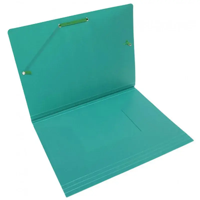 Папка на резинках H-Tone А4, зелена (FOLD-HT-JJ40941-G) - фото 2