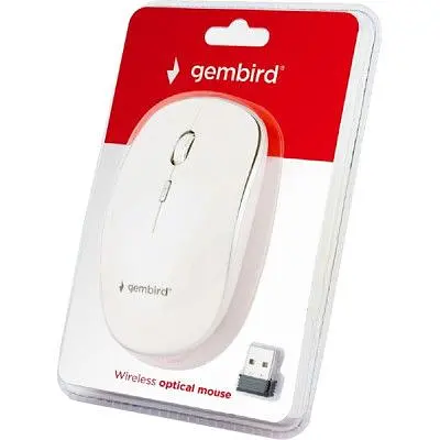Комп'ютерна мишка Gembird (MUSW-4B-01-W) White (MUSW-4B-01-W) - фото 3