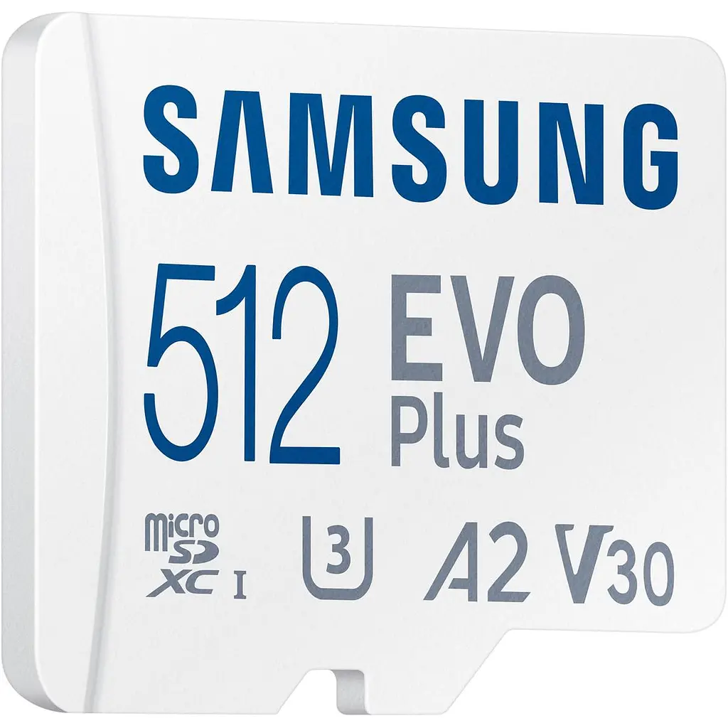 Карта пам`яті MicroSDXC 512GB UHS-I/U3 Class 10 Samsung Evo Plus R160MB/s + SD-адаптер (MB-MC512SA/EU) - фото 10