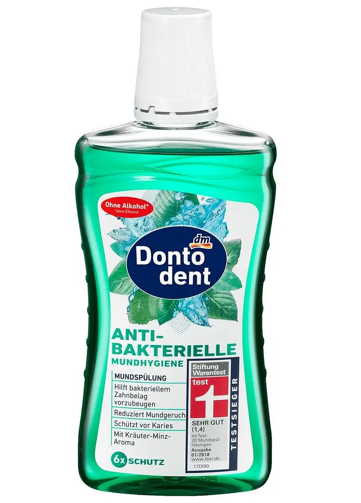 Ополіскувач для ротової порожнини Dontodent Antibakterielle 500 мл