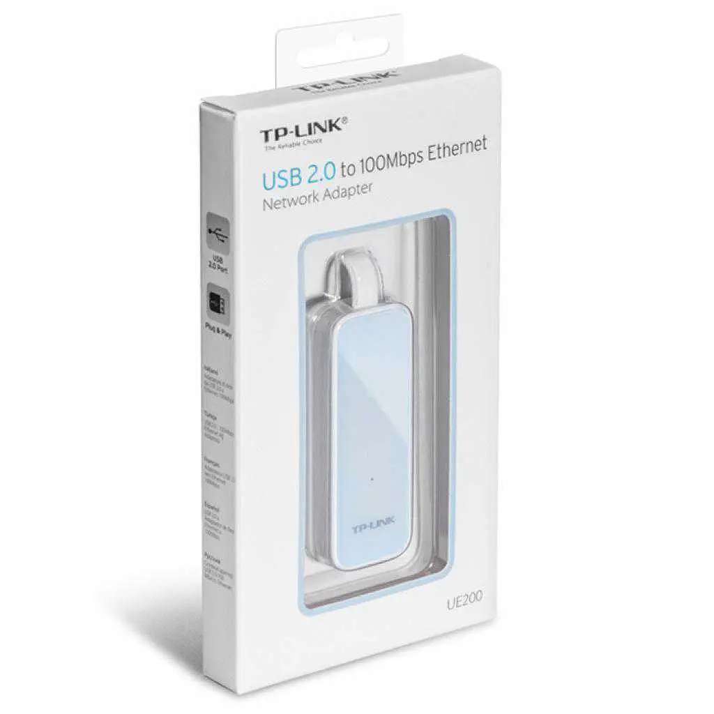 Сетевая карта TP-Link USB UE200 (UE200) - фото 5