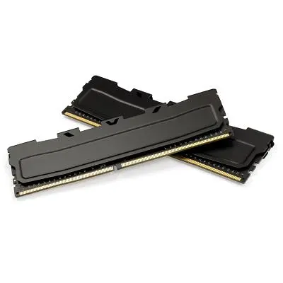 Модуль пам'яті для комп'ютера DDR4 16GB (2x8GB) 3200 MHz Kudos Black eXceleram (EKBLACK4163216AD) - фото 2