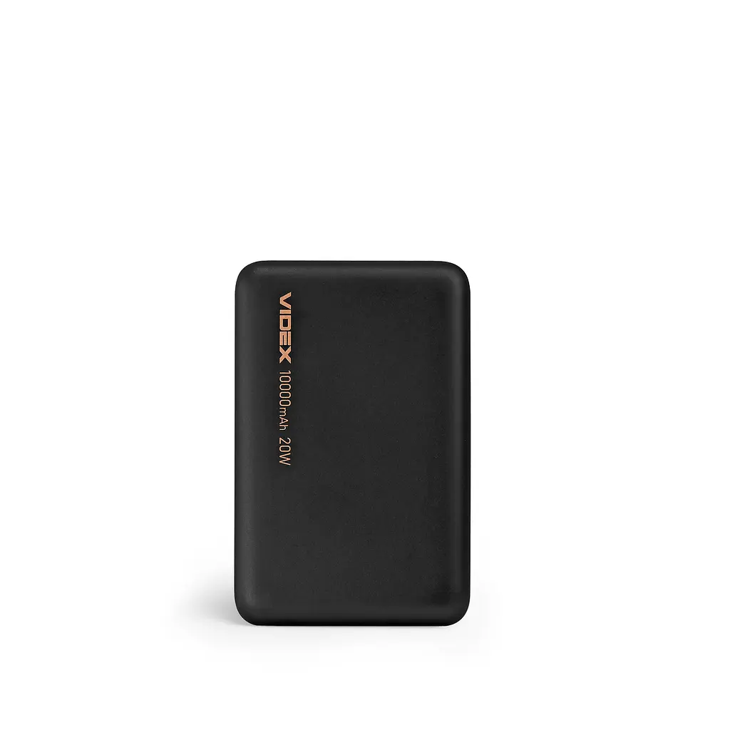 Повербанк с беспроводной зарядкой 10000mAh Videx VPB-331 PD20W Black (VPB-331-B) - фото 7