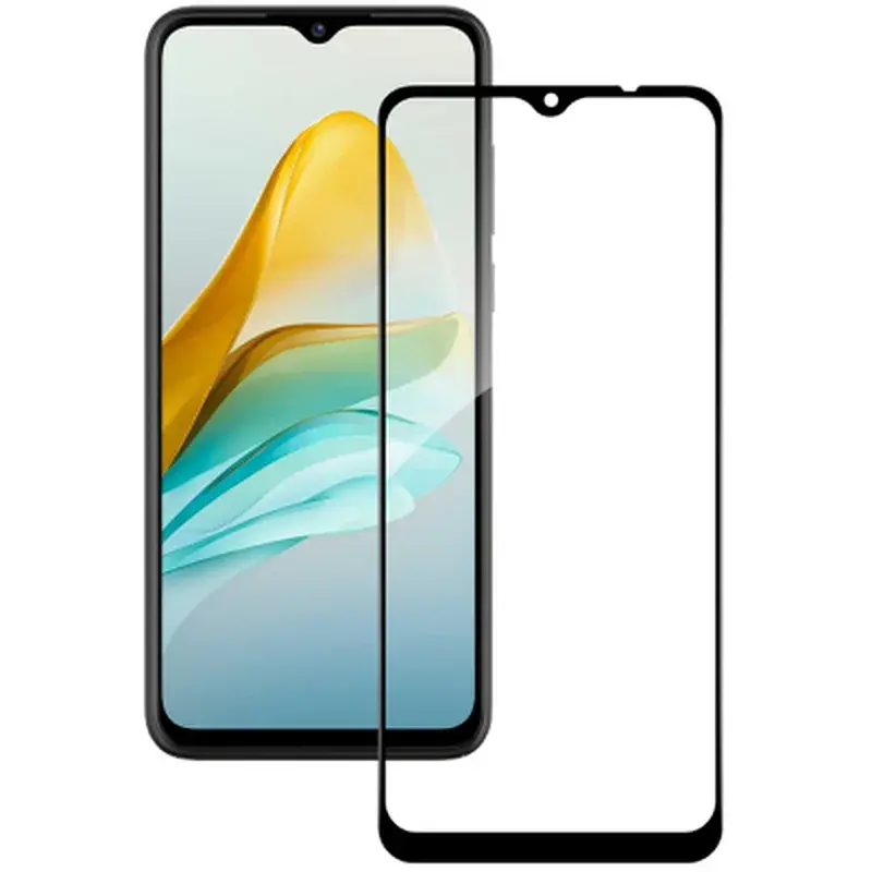Скло захисне ACCLAB Full Glue ZTE Blade A53 Black (1283126583278) - фото 2