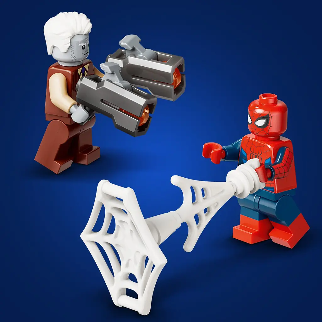 Конструктор LEGO Marvel Переслідування Людиною-Павуком машини для перевезення злочинців (76349) - фото 9