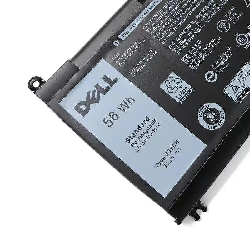 Акумулятор для ноутбука Dell Inspiron 7570 7577 7573 7586 7773 7778 7779 7786 G3 3579 3779 G5 5587 G7 7588 33YDH - фото 3