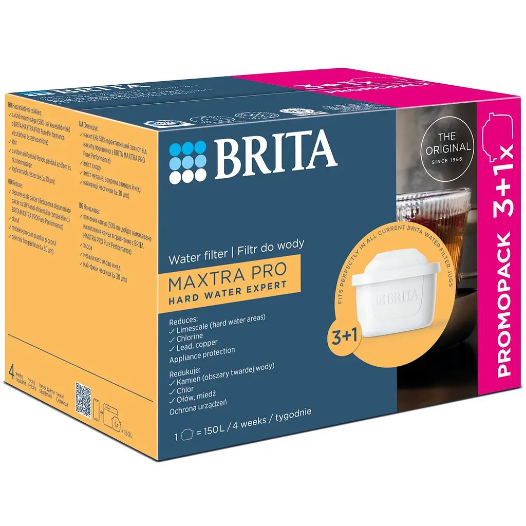 Набір картриджів Brita MXPro Limescale для жорсткої води 3+1 шт. (1051773) - фото 3
