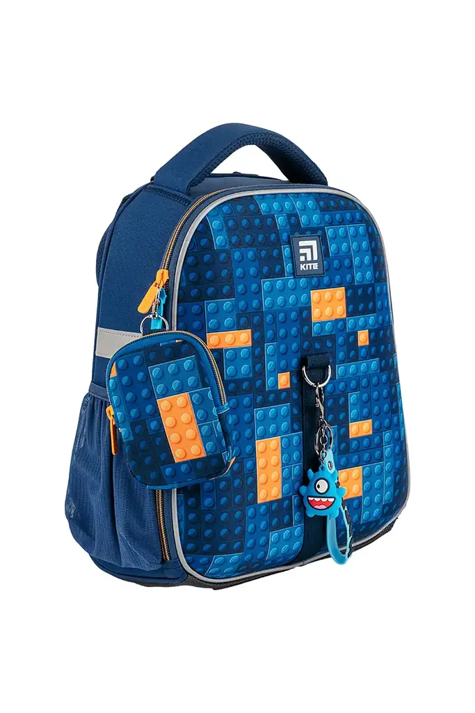 Рюкзак Kite Education каркасный 555 Blocks цвет разноцветный KITE ЦБ-00254213 - фото 3