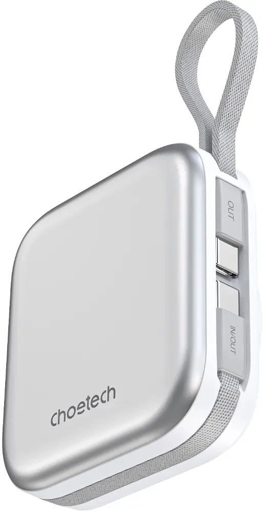 УМБ Choetech Magnetic Wireless 10000mAh 22,5W PD USB-A,USB-C,build-in USB-C,Apple Watch charger - фото 3