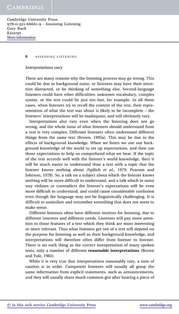 Assessing Listening - фото 9