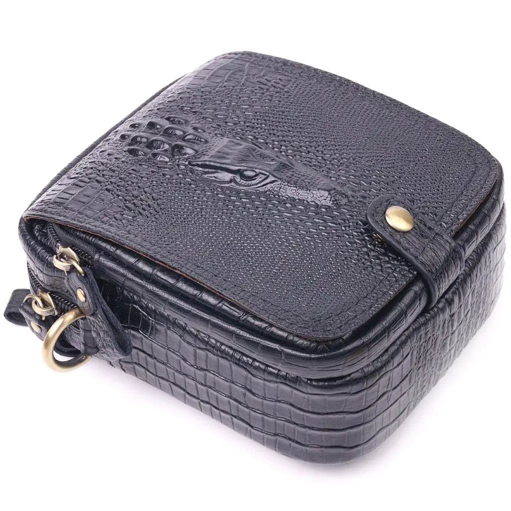 Кожаная сумка мужская Vintage 13,5х18х6 см sum0022409 - фото 3