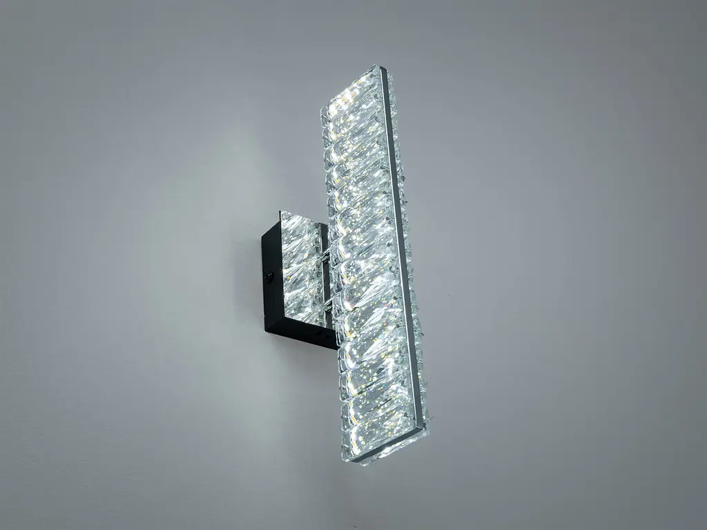 Бра настінне LED Diasha D88010/B-320CH кришталеве хром 8 Вт - фото 2