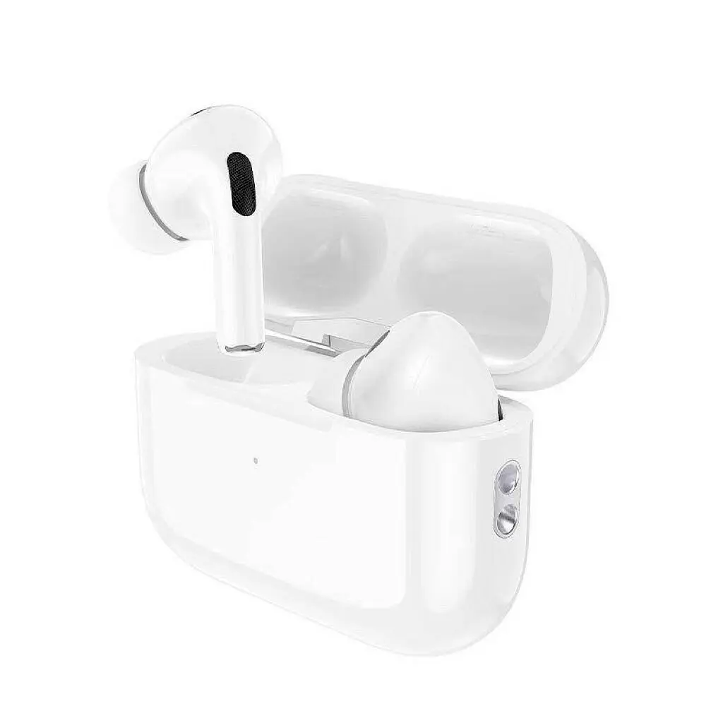 Навушники Bluetooth HOCO EW94, TWS Bluetooth 5.1, з мікрофоном, вакуумні, White, Кейс - фото 4