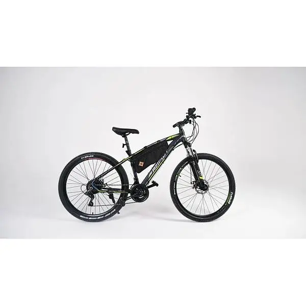 Електровелосипед Azimut Nevada 27.5 дюймів 500W 13Ah чорно-зелений - фото 2