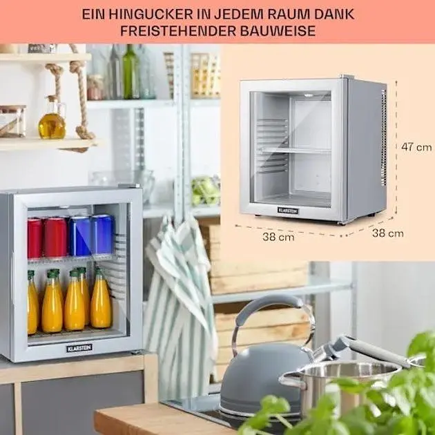 Мини холодильник Klarstein Brooklyn 24 (10035224) - фото 6