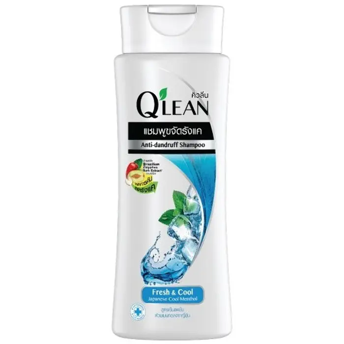 Шампунь Qlean проти лупи Fresh Cool Свіжість і прохолода 170 мл