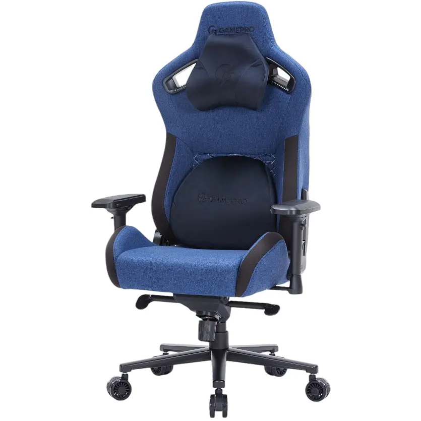 Ігрове крісло GamePro Size XL Fabric Dark Blue (GC900DB) - фото 3
