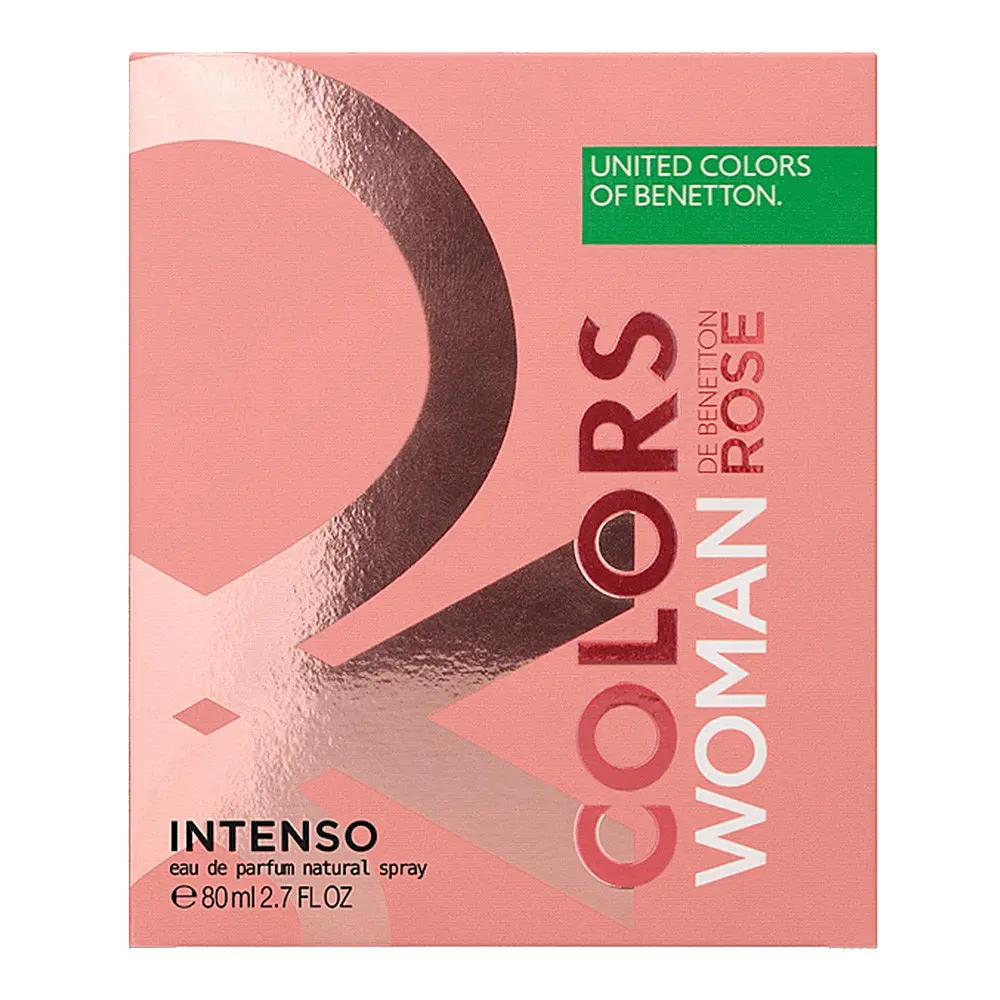 Парфумована вода United Colors of Benetton Colors de Benetton Woman Rose Intenso 80 мл (65170548) - фото 3