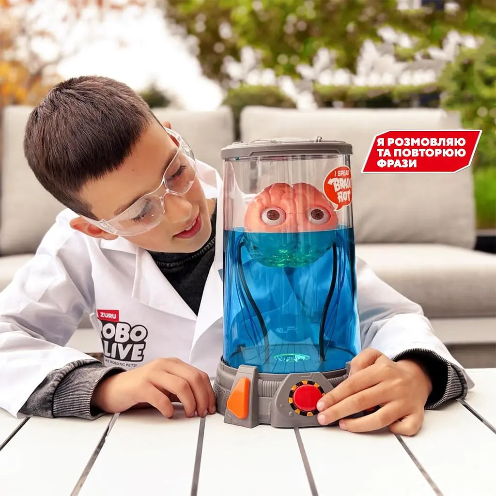 Інтерактивна іграшка ROBO ALIVE S1 – МОЗОК БРАЯН Pets & Robo Alive 71172 - фото 4