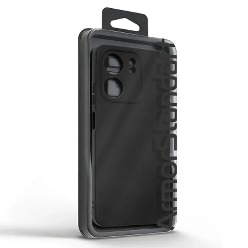 Чохол до мобільного телефона Armorstandart Matte Slim Fit OPPO A5X 4G / A5X 5G Black (ARM85387) - фото 5