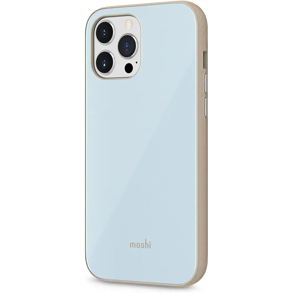 Чехол-накладка Moshi iGlaze Slim Hardshell Case Adriatic Blue для iPhone 13 Pro Max (99MO132523) - фото 3