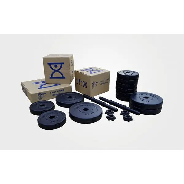 Гантелі RN Sport з покриттям ABS 2 шт. х 8 кг + скакалка у подарунок - фото 5