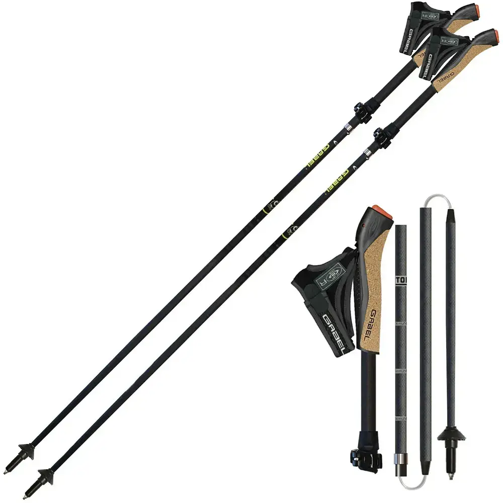 Палиці для скандинавської ходьби Gabel Nordic Carbon Feather XTL