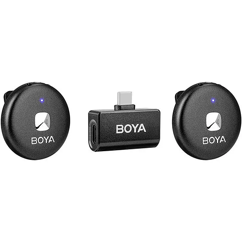 Мікрофонна радіосистема Boya Omic-U USB-C Black [102981] - фото 4