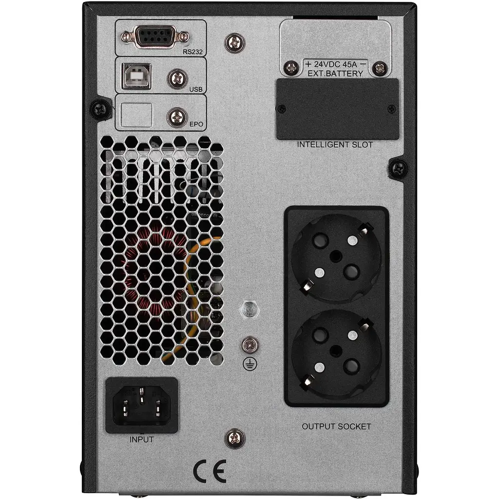 Источник бесперебойного питания 2E OD1000, 1000VA/900W, LCD, USB, 2xSchuko - фото 3