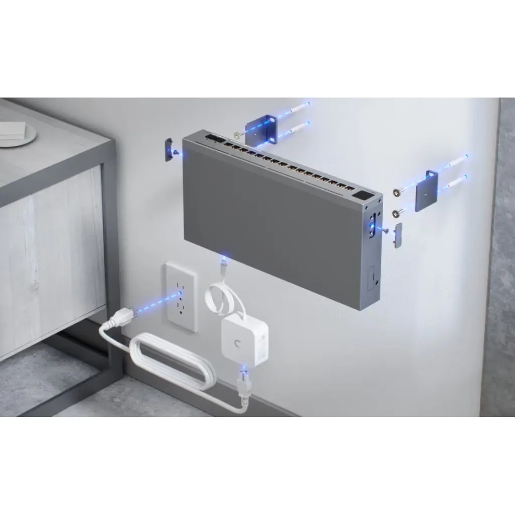 Комутатор мережевий Ubiquiti USW-PRO-MAX-16-POE - фото 10