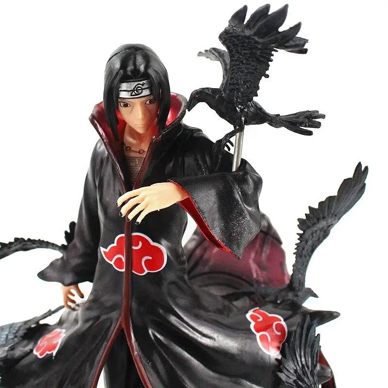 Фигурка Akatsuki Uchiha Itachi Haut  Учиха Итачи с вороной Наруто Naruto 26cм NA 22.045 - фото 4