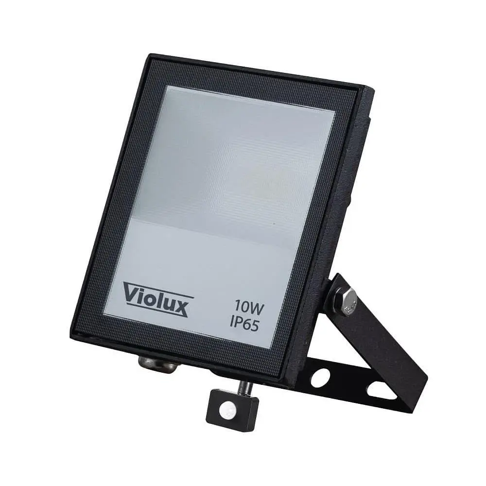Прожектор LED Violux NORD-S 10W SMD 6000K 850lm IP65 з датчиком руху ( 400052 )