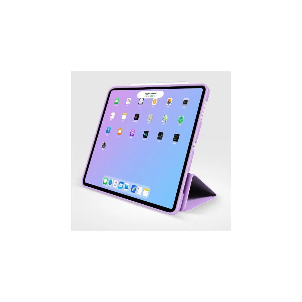 Чохол до планшета BeCover Tri Fold Soft TPU Silicone Apple iPad Air 11" M4 2026 Purple (715241) - фото 7